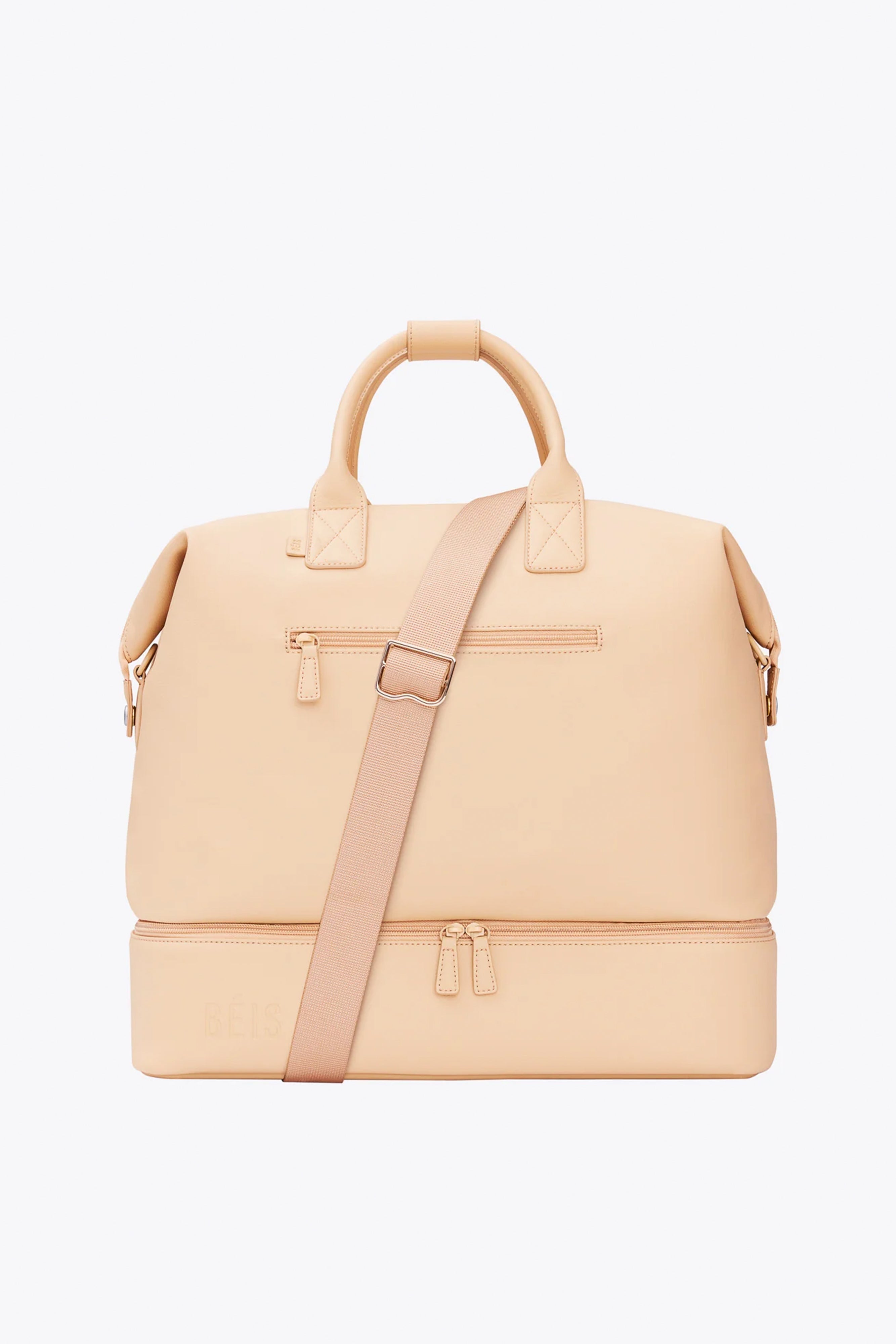 The Premium Weekender in Beige