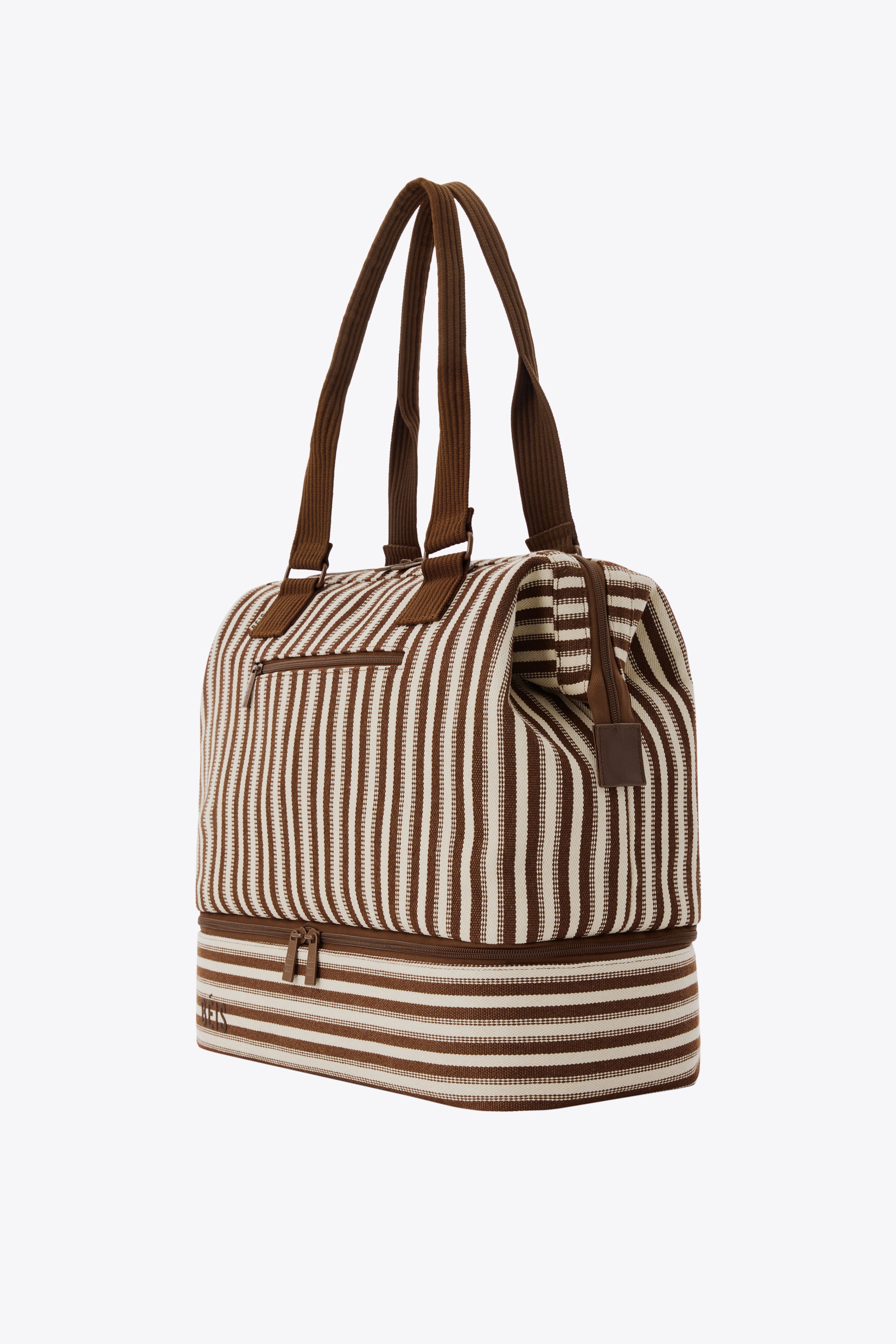 The Mini Weekender in Maple Stripe