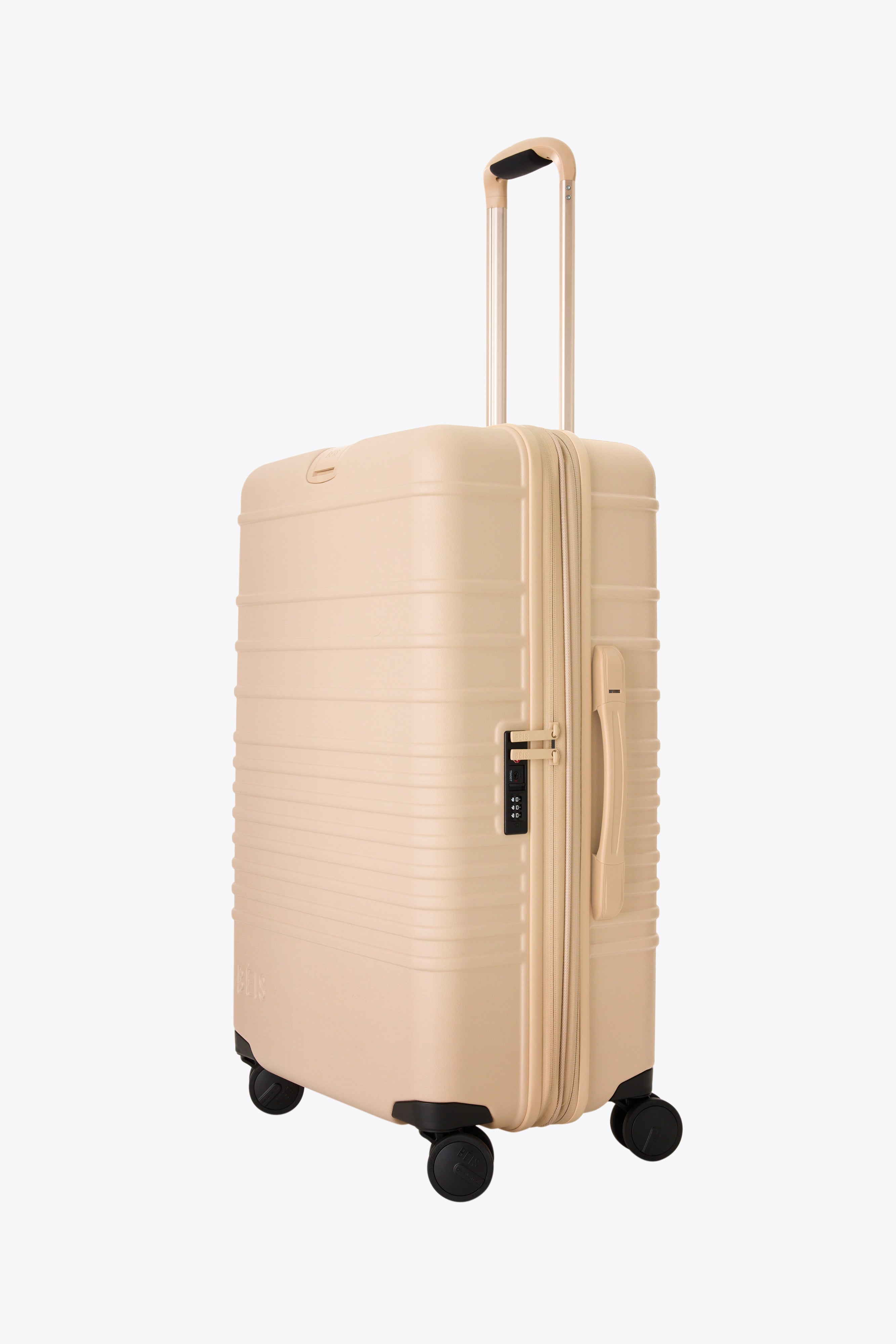 The Medium Check-In Roller in Beige