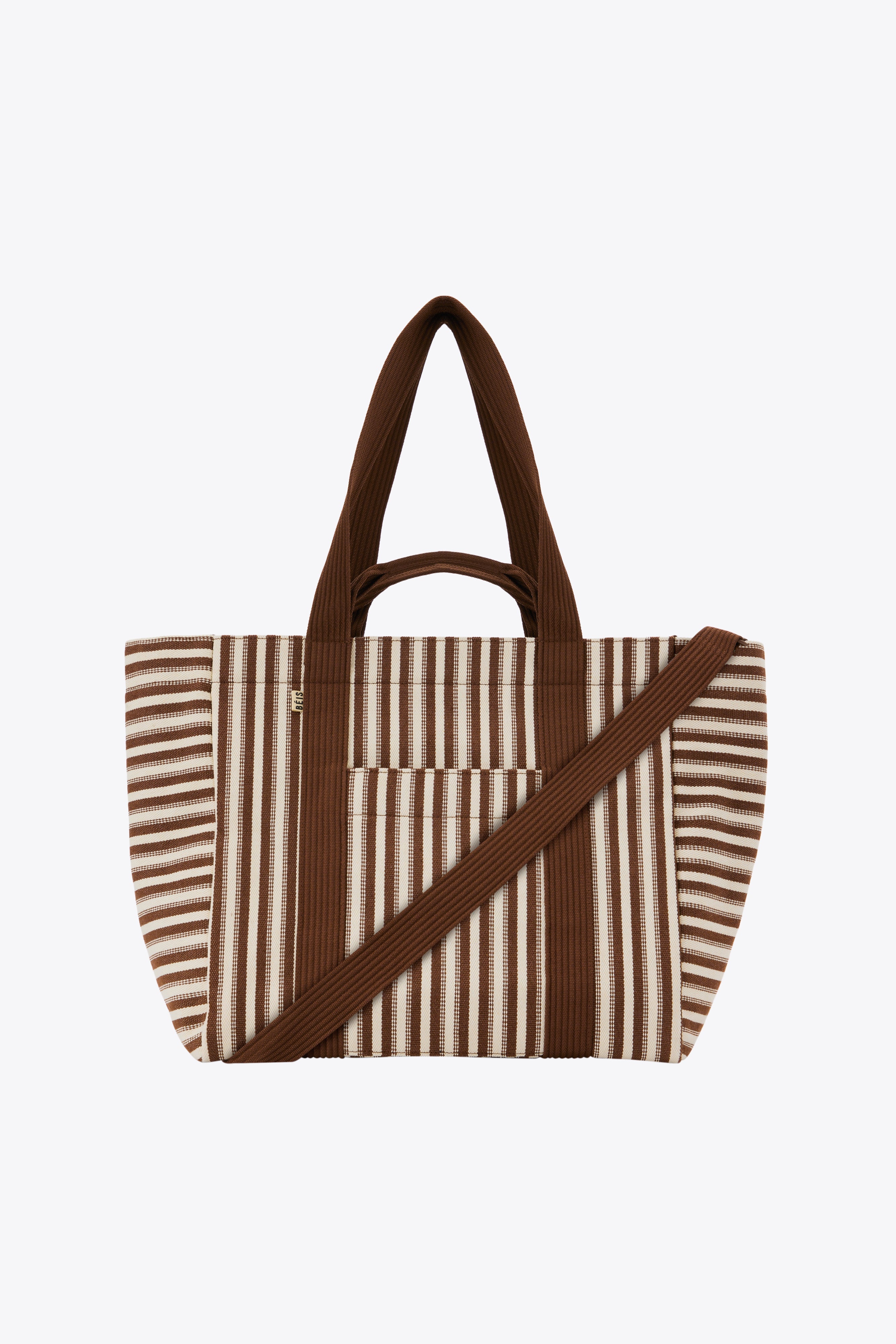 Resale The Vacation Tote in Maple Stripe